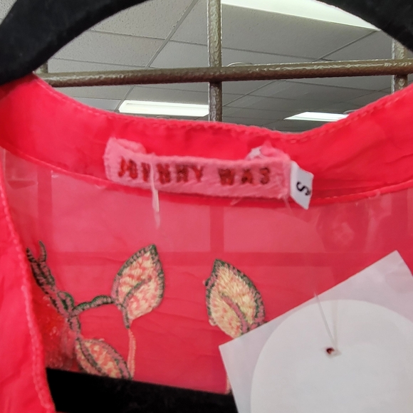 Johnny Was Pink Floral Tunic - Picture 2 of 11